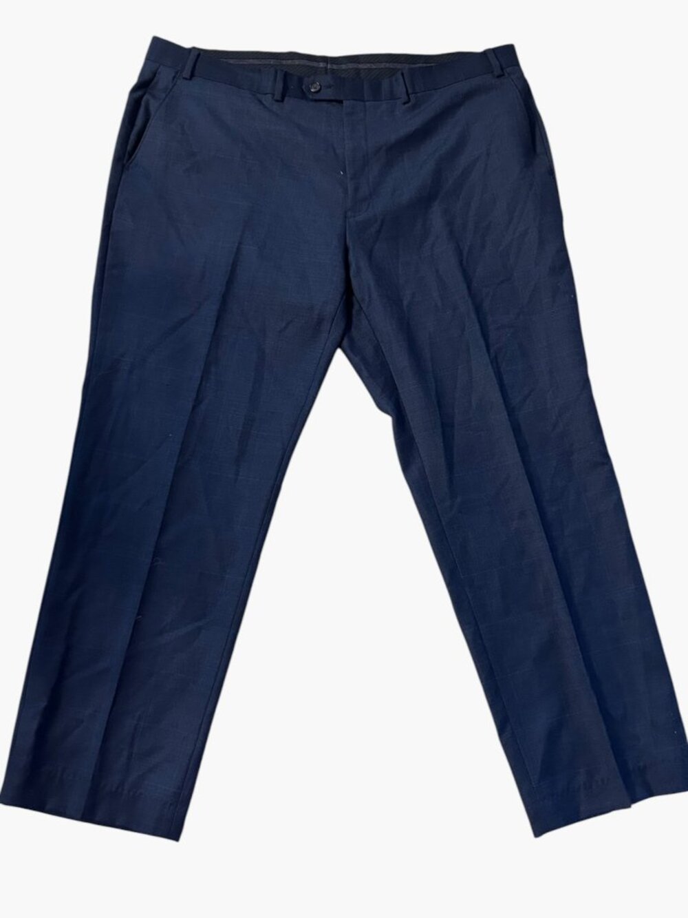 Lauren Ralph Lauren Mens 42x30 Dark Gray 100% Wool Front Dress Pants Trousers
